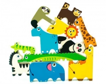 Дерев'яні балансири Quokka Дикі тварини (QUOKA003BT) - Pampik