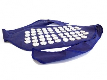 Пояс масажно-акумунктурний Onhillsport, 30х20 см, синій (MS-1252-1) - Pampik