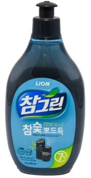 Засіб для миття посуду Lion Деревне вугілля, 500 мл - Pampik