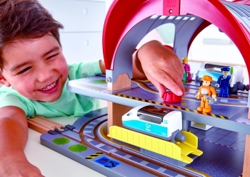 Дитяча залізниця Hape Станція Гранд Сіті (E3725) - Pampik - 13