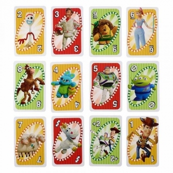 Настільна гра Uno Історія іграшок 4 (GDJ88) - Pampik - 3