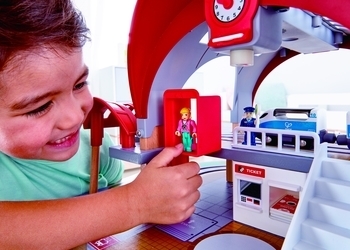 Дитяча залізниця Hape Станція Гранд Сіті (E3725) - Pampik - 11