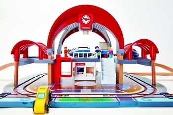 Дитяча залізниця Hape Станція Гранд Сіті (E3725) - Pampik - 10