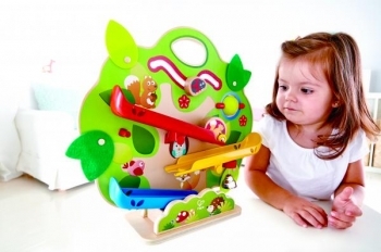 Розвиваюча іграшка Hape Божевільна дорога Дерево Білочки (E3821) - Pampik - 3