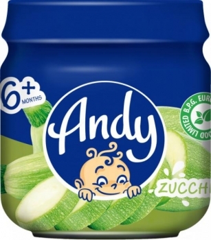 Пюре Andy Кабачок, 80 г - Pampik