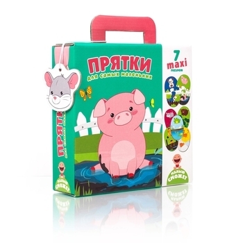 

Пазлы-двойняшки Vladi Toys Прятки для самых маленьких, рус. (VT2904-06)