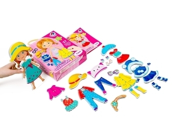 Гра з магнітами Vladi Toys Соня, укр. мова (VT3702-07) - Pampik - 2