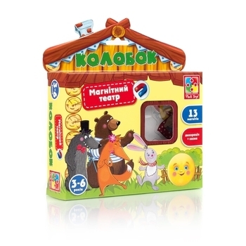 

Магнитный театр Vladi Toys Колобок, укр. язык (VT3206-26