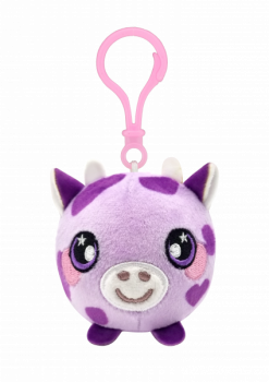 Ароматна м'яка іграшка-брелок Squeezamals S3 Корова Келлі, 6 см (SQS00866K) - Pampik