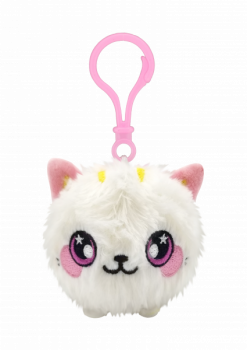Ароматна м'яка іграшка-брелок Squeezamals S3 Котик Шеррі, 6 см (SQS00866S) - Pampik