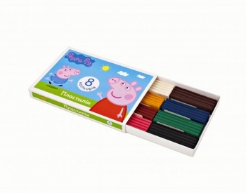 Пластилин Peppa Pig, восковой, 8 цветов (118527) - Pampik - 2