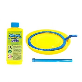 Мильні бульбашки Wanna Bubbles Гігантський розмір, 250 мл, жовтий (BB095-1) - Pampik - 5