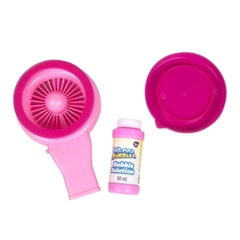 Мильні бульбашки Wanna Bubbles Баббл-вентилятор, 80 мл, рожевий (BB143-1) - Pampik - 2