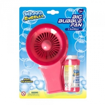 Мильні бульбашки Wanna Bubbles Баббл-вентилятор, 80 мл, рожевий (BB143-1) - Pampik