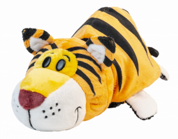М'яка іграшка ZooPrяtki 2 в 1 Слон і Тигр, 30 см (517IT-ZPR) - Pampik - 2
