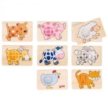Гра мемо Goki Звірятка (56818G) - Pampik