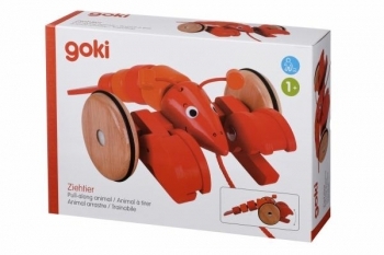 Іграшка-каталка Goki Лобстер (54904G) - Pampik - 4