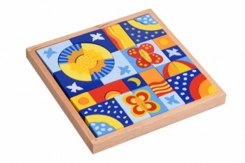 Конструктор дерев'яний Goki Метелики (58646G) - Pampik - 4