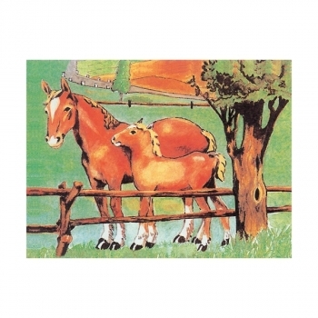 Кубики дерев'яні Goki Ферма (57878G) - Pampik - 8