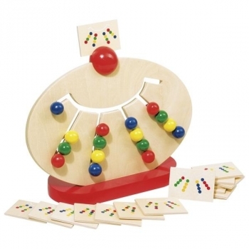 Розвиваюча гра Goki Різнокольорові кулі (58970G) - Pampik