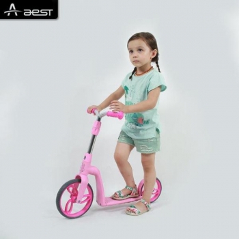 Беговел-самокат Aest B08 2 в 1, розовый (B08-Pink) - Pampik - 4