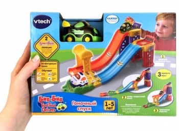 Трек Vtech біп-біп Гоночний спуск 2 в 1 (80-164726) - Pampik - 6