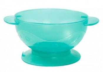 Тарілка на присоску Lindo, зелений (Рк 033 зел) - Pampik