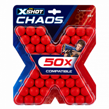 Набір кульок Zuru X-Shot Chaos, 50 шт. (36327Z) - Pampik