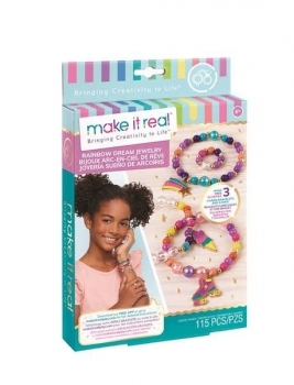 Набір для створення прикрас Make it Real Кольорова мрія (MR1204) - Pampik