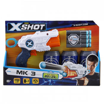 Скорострільний бластер Zuru X-Shot Excel MK 3 (36119Z) - Pampik