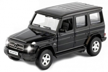 Автомодель Uni-Fortune Merсedes Benz G3, матовая серия, черный (554991M) - Pampik
