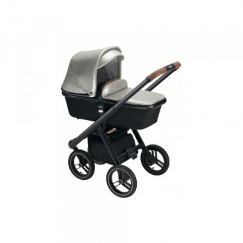 Універсальна коляска Neonato 2 в 1 Puro Urban Royal, сріблястий (N900-76/A) - Pampik