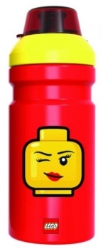 Подарок. Бутылка для воды Lego Drinking bottle Girl, красный (40561725) - Pampik