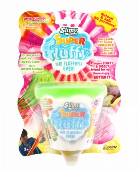 Ароматний лизун Joker Slimy Super Fluffy, зелений (33451) - Pampik