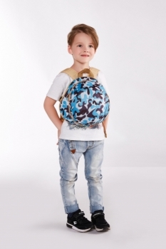 Рюкзак Supercute Милитари, голубой (SF026-a) - Pampik - 7