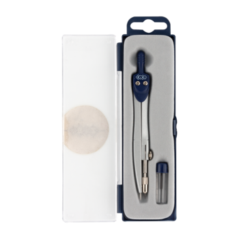 Циркуль в пластиковому пеналі ZiBi Kids Line Basis (ZB.5302BS-03) - Pampik - 2