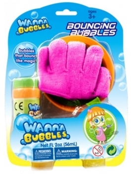 Мильні бульбашки Wanna Bubbles Чарівні стрибуни, 56 мл (BB124-2) - Pampik
