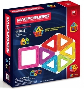 

Магнитный конструктор Magformers Базовый набор, 14 элементов