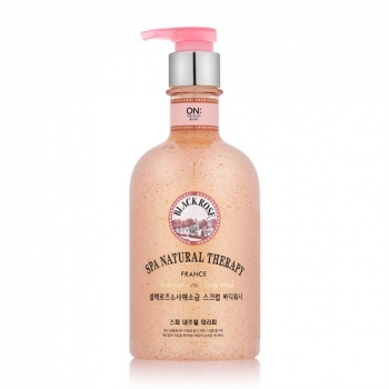 Скраб для тіла LG Household & Health Veilment Natural Spa Blackrose Dead Sea, 400 мл - Pampik