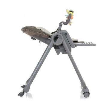 Стульчик для кормления Chicco Polly Magic Relax, серый с бежевым (79502.85) - Pampik - 10