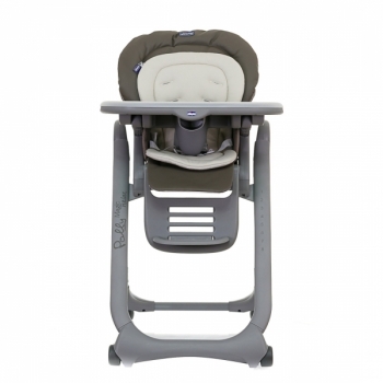 Стульчик для кормления Chicco Polly Magic Relax, серый с бежевым (79502.85) - Pampik - 3