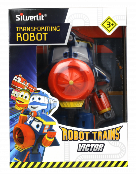 Трансформер Silverlit Robot Trains Виктор, 13 см (80168) - Pampik - 5