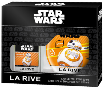 Подарунковий набір La Rive Star Wars Droid, туалетна вода + гель для душу - Pampik
