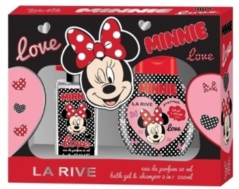 Подарунковий набір La Rive Myszka Minnie, туалетна вода + гель для душу - Pampik