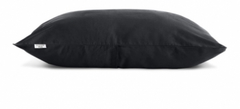 Наволочка Cosas, сатин, 70х50 см, черный - Pampik