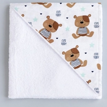 Наматрацник-поверхня Cosas Ведмедики, непромокальний, 120х70 см, бежевий - Pampik - 4