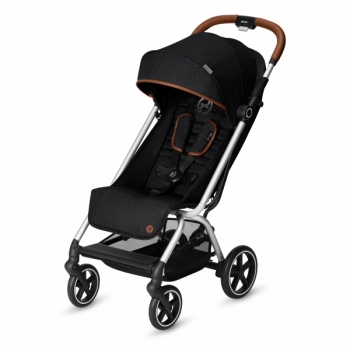 

Прогулочная коляска Cybex Eezy S Plus Denim Lavastone Black, черный (519001773)