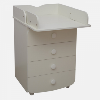 Пеленальний комод Верес 600, білий (32.4.1.2.06) - Pampik - 5