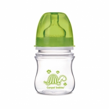 

Антиколиковая бутылочка Canpol babies Easystart Цветные зверята, 120 мл, зеленый (35/205 Зелений)