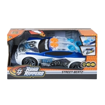 Машинка Road Rippers Blizzard White, со световыми и звуковыми эффектами (20042) - Pampik - 10